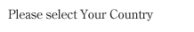 Please select Your Country